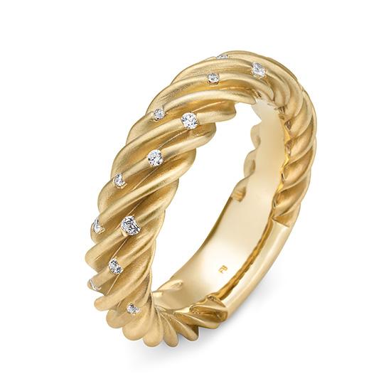 Hersteller-Originalaufnahme: RING - BRILL. 0,113 Ct. H/si; abgebildete Ausführung 41065060-21-10-1-0-48