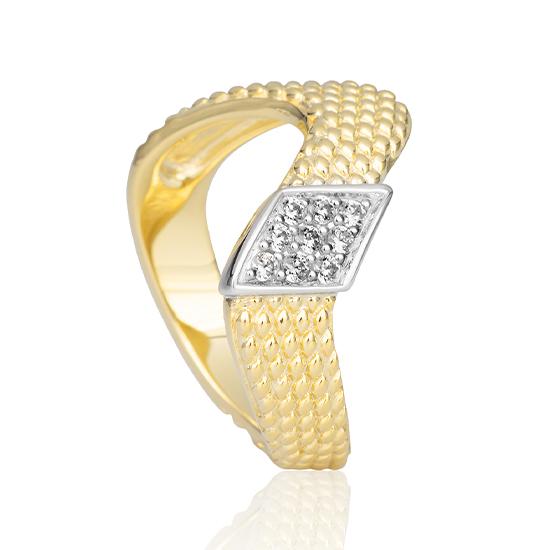 Hersteller-Originalaufnahme: RING - BRILL. 0,18 Ct. H/si; abgebildete Ausführung 41059160-22-10-1-0-48