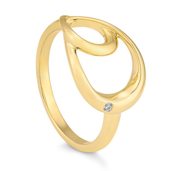 Hersteller-Originalaufnahme: RING - BRILL. 0,012 Ct. H/si; abgebildete Ausführung 41062020-21-10-1-0-48