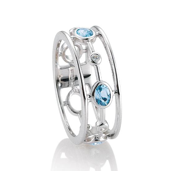 Hersteller-Originalaufnahme: RING - ED.TOP.HELL/Brill. 0,04 Ct. H/si; abgebildete Ausführung 41058110-24-39-1-0-48