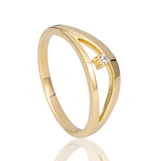 Hersteller-Originalaufnahme: RING - BRILL. 0,025 Ct. H/si; abgebildete Ausführung 41060270-21-10-1-0-48