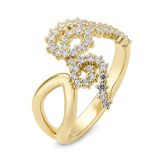 Hersteller-Originalaufnahme: RING - BRILL. 0,54 Ct. H/si; abgebildete Ausführung 41064750-21-971-1-0-48