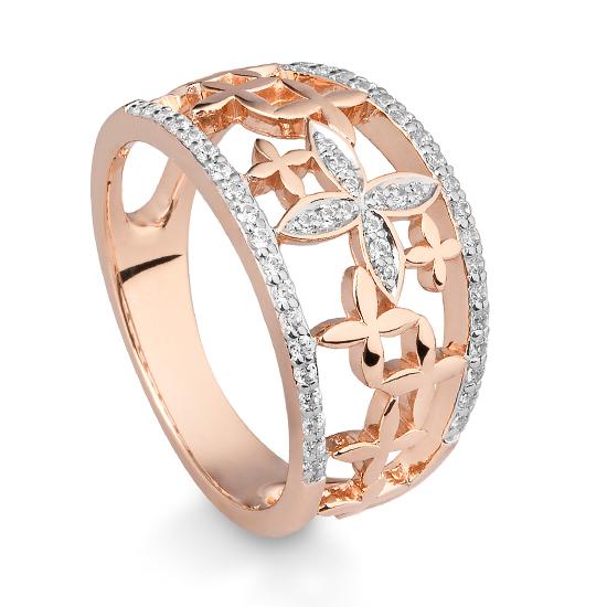 Hersteller-Originalaufnahme: RING - BRILL. 0,313 Ct. H/si; abgebildete Ausführung 41060980-25-10-1-0-48