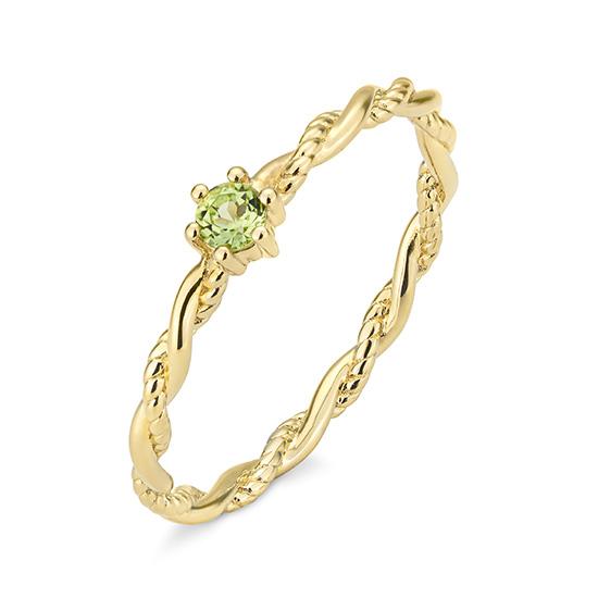 Hersteller-Originalaufnahme: RING - E.PERIDOT; abgebildete Ausführung 42034430-21-48-0-0-48