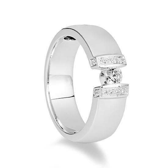 Hersteller-Originalaufnahme: RING - BRILL. 0,216 Ct. H/si; abgebildete Ausführung 41059780-24-10-1-0-48