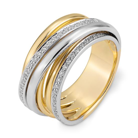 Hersteller-Originalaufnahme: RING - BRILL. 0,312 Ct. H/si; abgebildete Ausführung 41061710-22-10-1-0-48