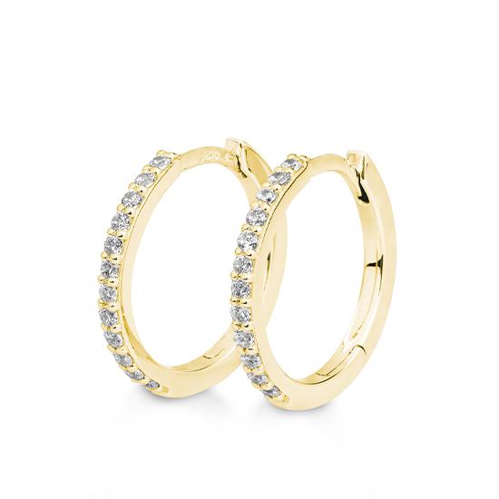 Creolen - BRILL. 0,24 Ct. H/si