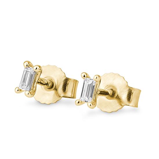 OHRSCHMUCK - BRILL. 0,12 Ct. G/if