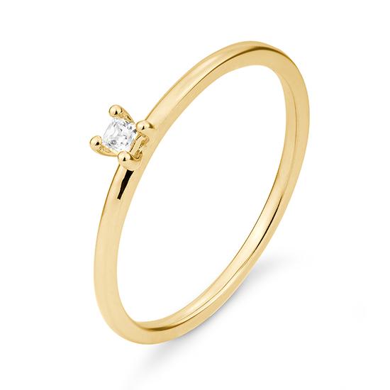 RING - BRILL. 0,06 Ct. G/if, Originalaufnahme einer Beispielausführung