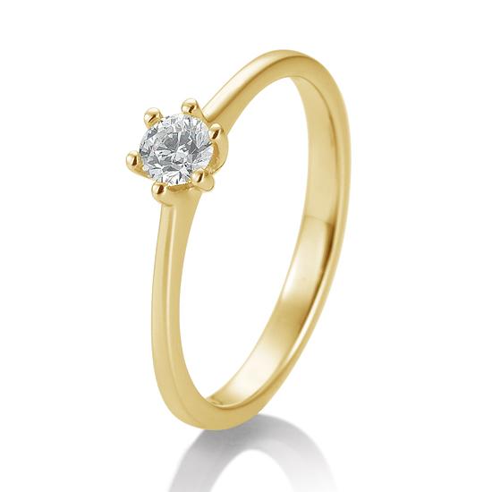 6er Krappe 0,05-0,30 ct., Originalaufnahme einer Beispielausführung