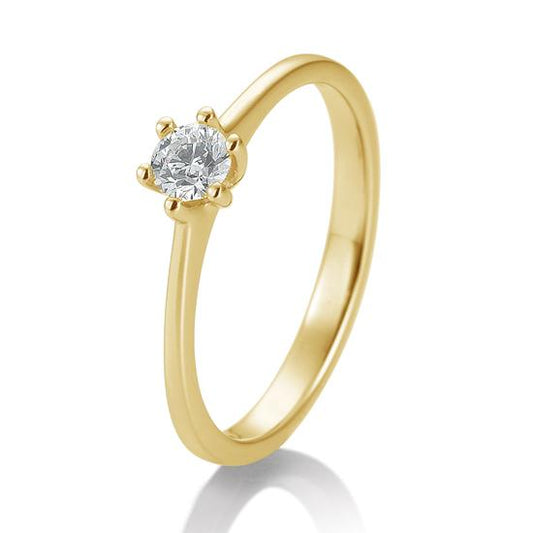 6er Krappe 0,05-0,30 ct., Originalaufnahme einer Beispielausführung