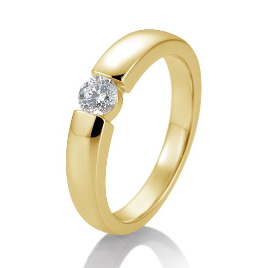 Ring Spann 0,05-0,30 ct., Originalaufnahme einer Beispielausführung