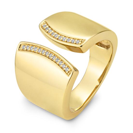 Hersteller-Originalaufnahme: RING - BRILL. 0,127 Ct. H/si; abgebildete Ausführung 41061700-21-10-1-0-48