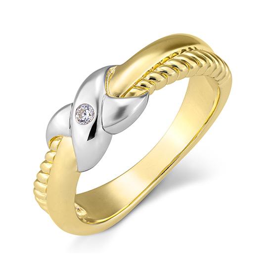 Hersteller-Originalaufnahme: RING - BRILL. 0,03 Ct. H/si; abgebildete Ausführung 41063700-20-10-1-0-48