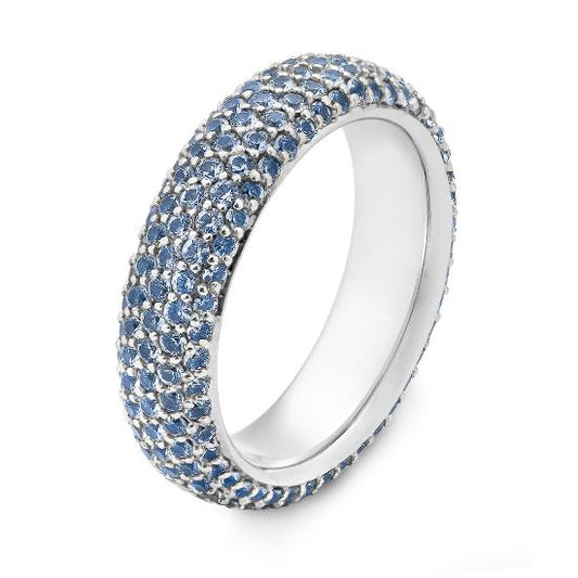 Hersteller-Originalaufnahme: RING - E. SAFIR HELLBLAU ; abgebildete Ausführung 42055560-4P-209-0-0-48