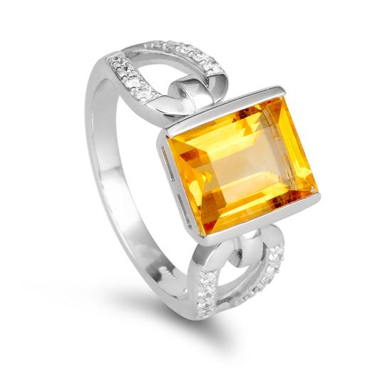 Hersteller-Originalaufnahme: RING - E.CITRIN/Brill. 0,208 Ct. H/si; abgebildete Ausführung 41051800-24-25-1-0-48