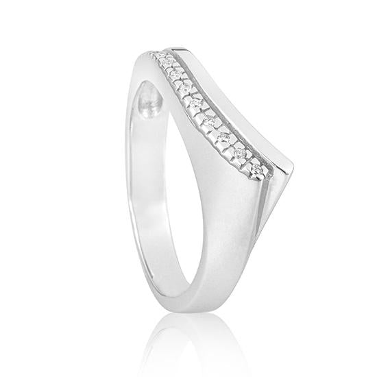 Hersteller-Originalaufnahme: RING - BRILL. 0,072 Ct. H/si; abgebildete Ausführung 41034110-24-10-1-0-48