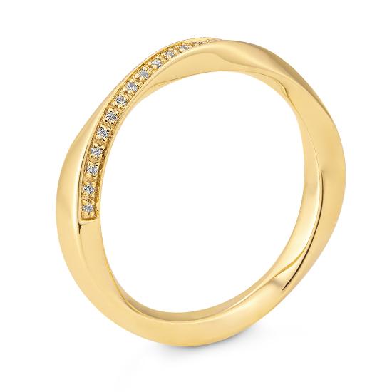 Hersteller-Originalaufnahme: RING - BRILL. 0,10 Ct. H/si; abgebildete Ausführung 41061680-21-10-1-0-48