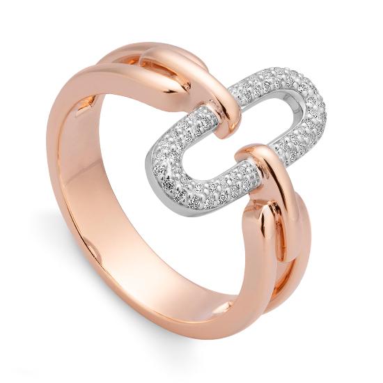 Hersteller-Originalaufnahme: RING - BRILL. 0,226 Ct. H/si; abgebildete Ausführung 41061550-28-10-1-0-48