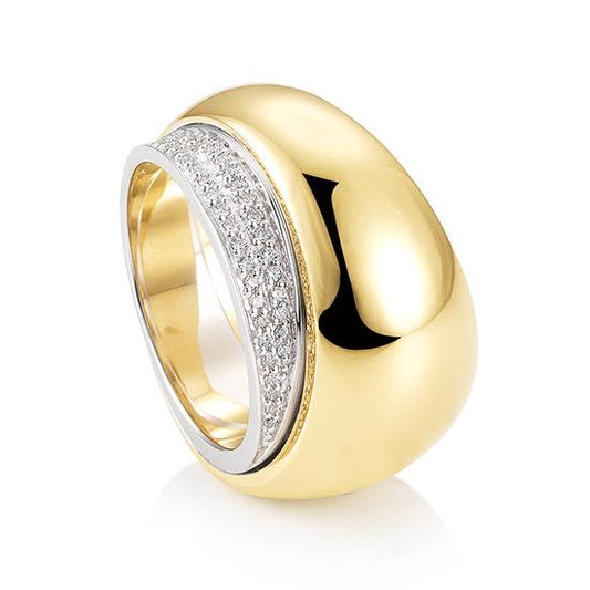 Hersteller-Originalaufnahme: RING - BRILL. 0,233 Ct. H/si; abgebildete Ausführung 41058640-22-10-1-0-48
