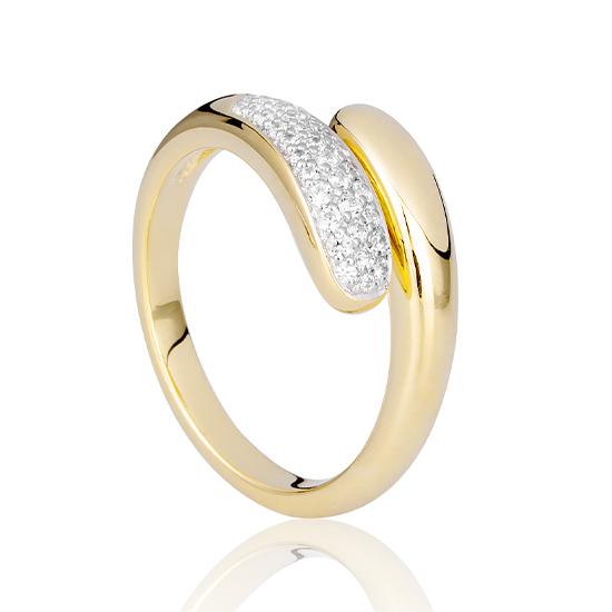 Hersteller-Originalaufnahme: RING - BRILL. 0,245 Ct. H/si; abgebildete Ausführung 41060280-20-10-1-0-48