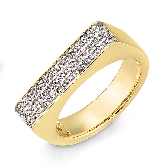 Hersteller-Originalaufnahme: RING - BRILL. 0,33 Ct. H/si; abgebildete Ausführung 41063690-20-10-1-0-48