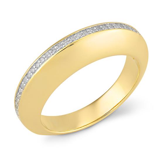 Hersteller-Originalaufnahme: RING - BRILL. 0,17 Ct. H/si; abgebildete Ausführung 41063660-20-10-1-0-48