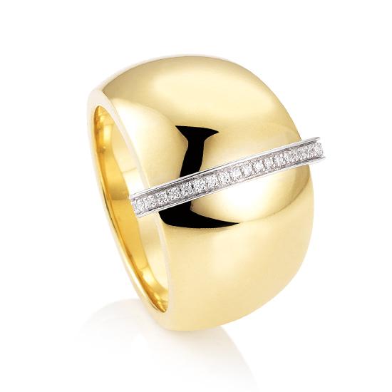 Hersteller-Originalaufnahme: RING - BRILL. 0,105 Ct. H/si; abgebildete Ausführung 41058670-22-10-1-0-48
