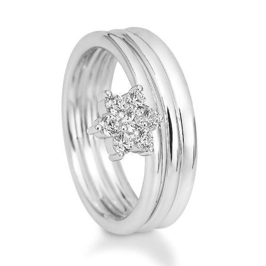 Hersteller-Originalaufnahme: RING - BRILL. 0,29 Ct. H/si; abgebildete Ausführung 41060610-24-10-1-0-48