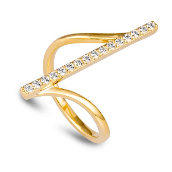 Hersteller-Originalaufnahme: RING - BRILL. 0,32 Ct. H/si; abgebildete Ausführung 41059710-21-10-1-0-48
