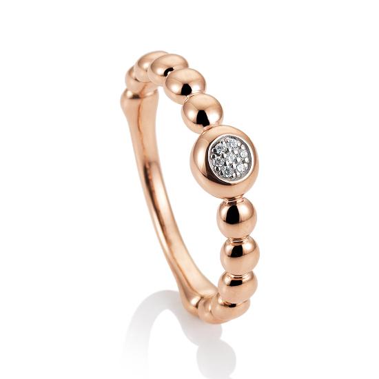 Hersteller-Originalaufnahme: RING - BRILL. 0,035 Ct. H/si; abgebildete Ausführung 41057260-25-10-1-0-48
