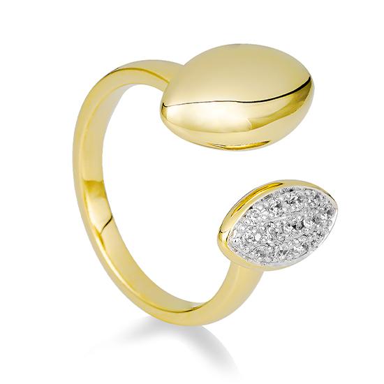 Hersteller-Originalaufnahme: RING - BRILL. 0,175 Ct. H/si; abgebildete Ausführung 41059630-20-10-1-0-48