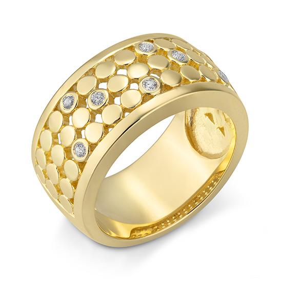 Hersteller-Originalaufnahme: RING - BRILL. 0,18 Ct. H/si; abgebildete Ausführung 41063730-21-10-1-0-48