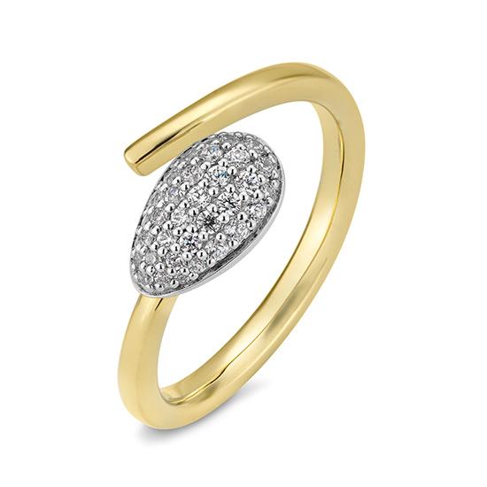Hersteller-Originalaufnahme: RING - BRILL. 0,269 Ct. H/si; abgebildete Ausführung 41063960-22-10-1-0-48