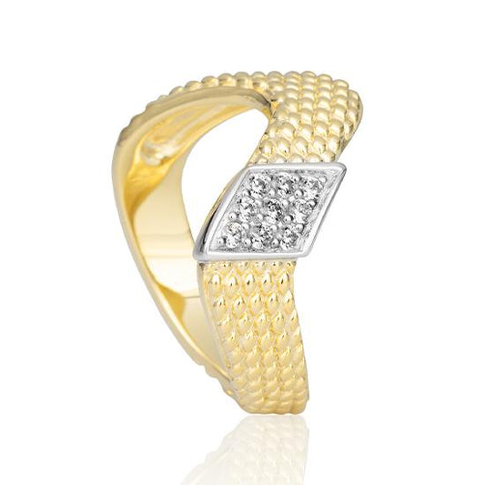 Hersteller-Originalaufnahme: RING - BRILL. 0,18 Ct. H/si; abgebildete Ausführung 41059160-22-10-1-0-48