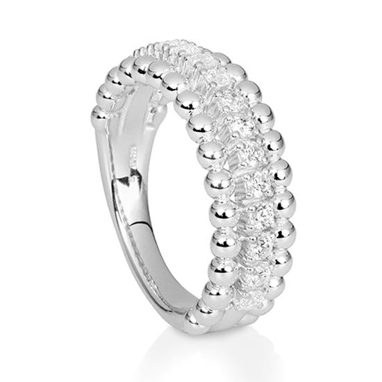 Hersteller-Originalaufnahme: RING - BRILL. 0,49 Ct. H/si; abgebildete Ausführung 41060600-24-10-1-0-48