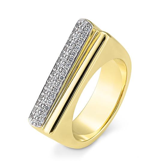 Hersteller-Originalaufnahme: RING - BRILL. 0,318 Ct. H/si; abgebildete Ausführung 41063530-20-10-1-0-48