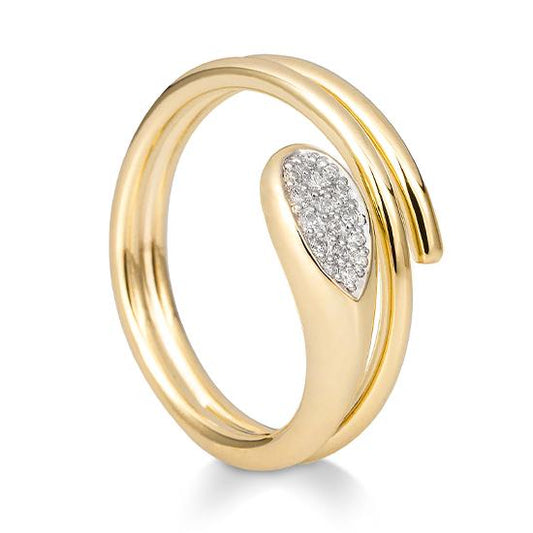 Hersteller-Originalaufnahme: RING - BRILL. 0,094 Ct. H/si; abgebildete Ausführung 41060300-20-10-1-0-48