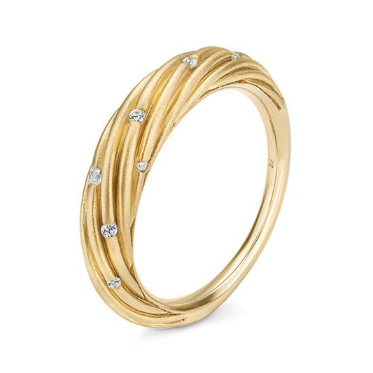 Hersteller-Originalaufnahme: RING - BRILL. 0,078 Ct. H/si; abgebildete Ausführung 41065080-21-10-1-0-48