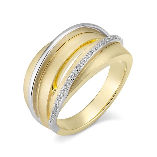 Hersteller-Originalaufnahme: RING - BRILL. 0,137 Ct. H/si; abgebildete Ausführung 41063820-32-10-1-0-48