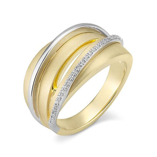 Hersteller-Originalaufnahme: RING - BRILL. 0,137 Ct. H/si; abgebildete Ausführung 41063820-32-10-1-0-48