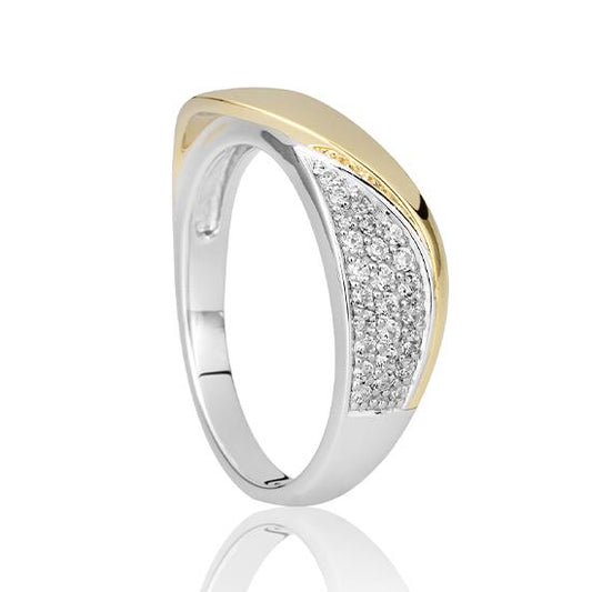 Hersteller-Originalaufnahme: RING - BRILL. 0,212 Ct. H/si; abgebildete Ausführung 41060050-22-10-1-0-48