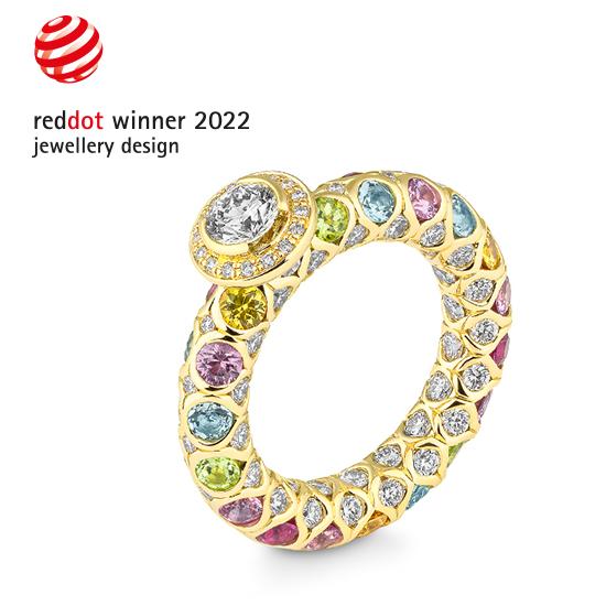 Hersteller-Originalaufnahme: RING - ED.TOP.HELL/Brillant; abgebildete Ausführung 41061270-31-450039-1-0-45