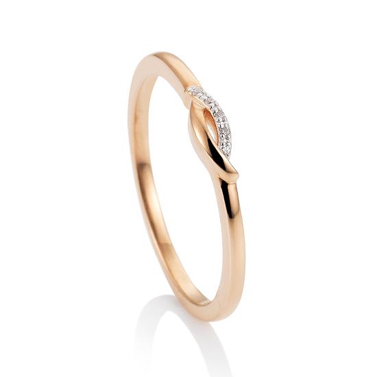Hersteller-Originalaufnahme: RING - BRILL. 0,025 Ct. H/si; abgebildete Ausführung 41057390-25-10-1-0-48