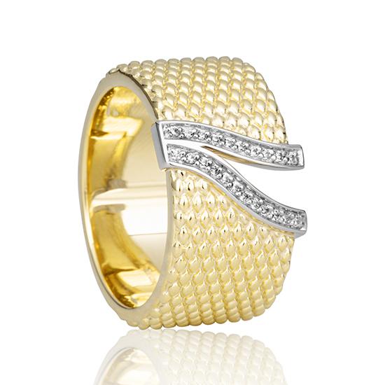 Hersteller-Originalaufnahme: RING - BRILL. 0,11 Ct. H/si; abgebildete Ausführung 41059130-22-10-1-0-48