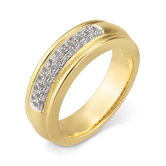 Hersteller-Originalaufnahme: RING - BRILL. 0,17 Ct. H/si; abgebildete Ausführung 41063680-20-10-1-0-48