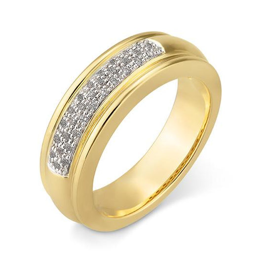 Hersteller-Originalaufnahme: RING - BRILL. 0,17 Ct. H/si; abgebildete Ausführung 41063680-20-10-1-0-48