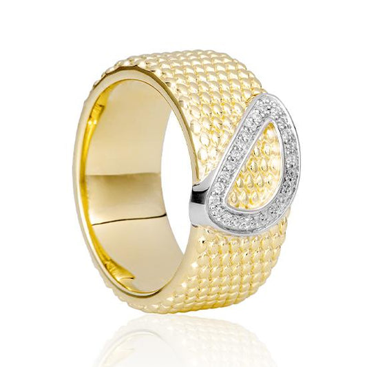 Hersteller-Originalaufnahme: RING - BRILL. 0,125 Ct. H/si; abgebildete Ausführung 41059170-22-10-1-0-48