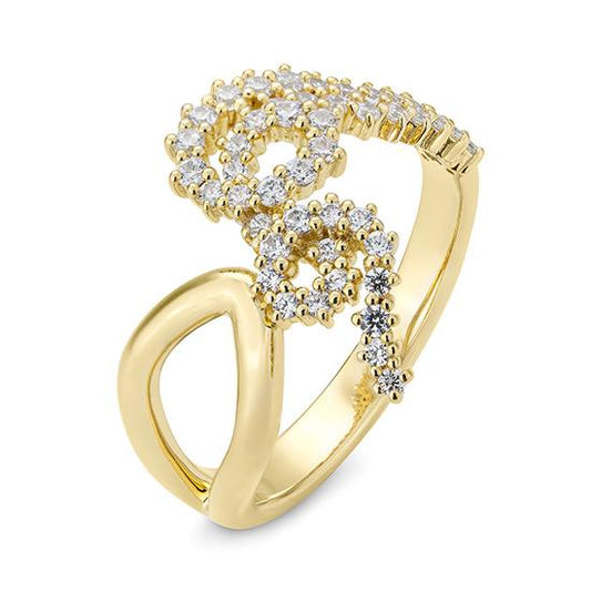 Hersteller-Originalaufnahme: RING - BRILL. 0,54 Ct. H/si; abgebildete Ausführung 41064750-21-971-1-0-48