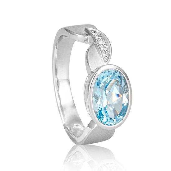 Hersteller-Originalaufnahme: RING - ED.TOP.HELL/Brill. 0,031 Ct. H/si; abgebildete Ausführung 41052690-24-39-1-0-48